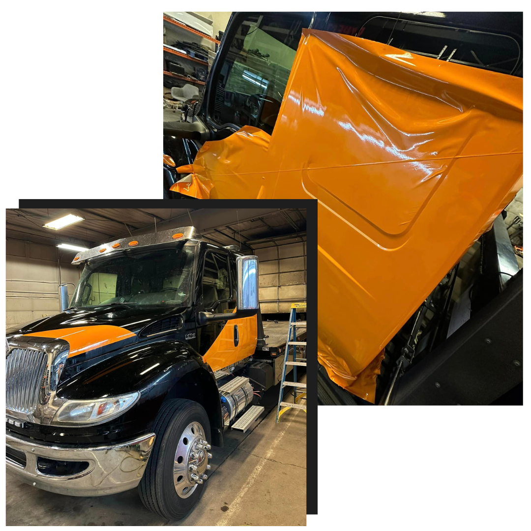 Evolution Auto Detailing vinyl wrap services