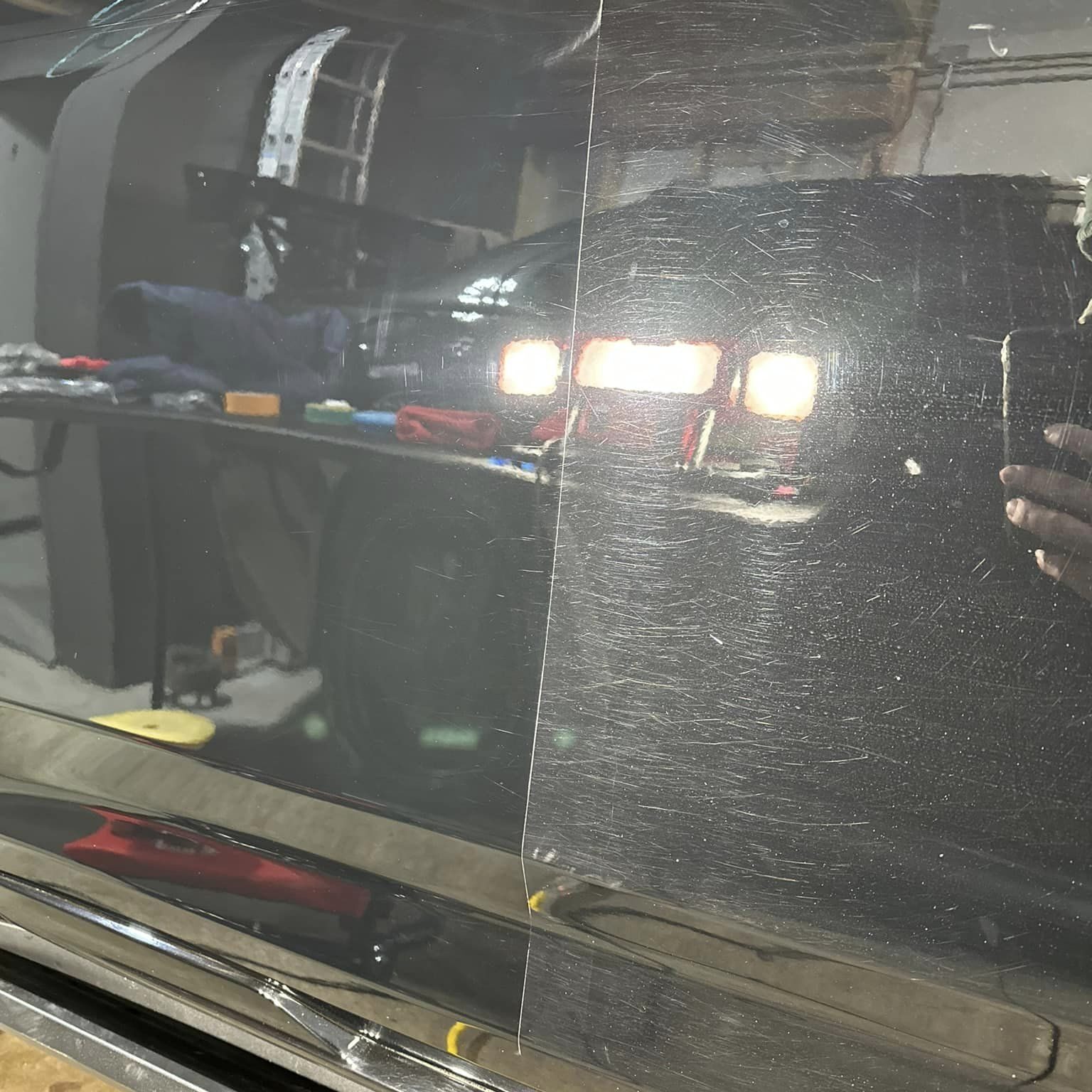 before and after paint correction